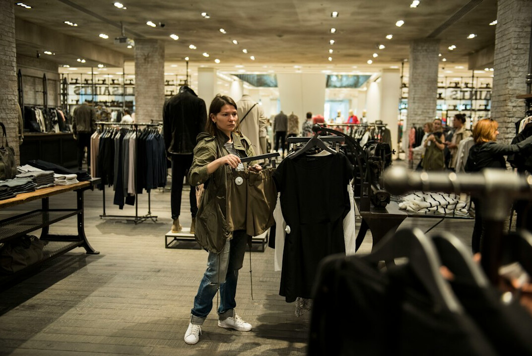 store detective watching camera