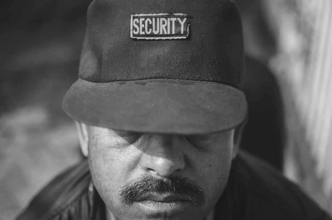 security guard in disguise
